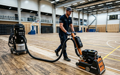 Commercial Excellence: Refurbishing and Maintaining School & Sports Hall Flooring